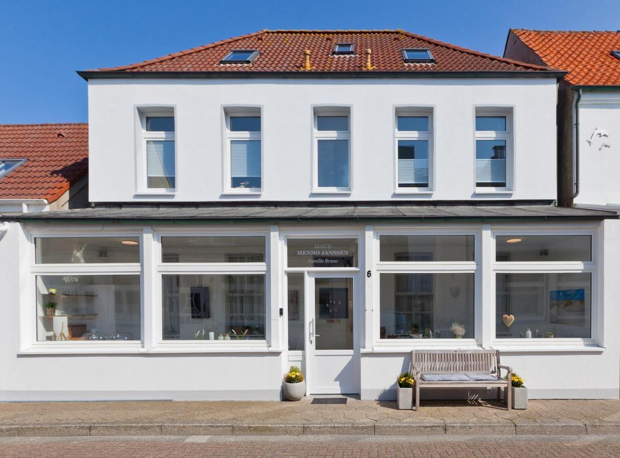 Haus Menno Janssen - Doppelzimmer Norderney Luaran gambar