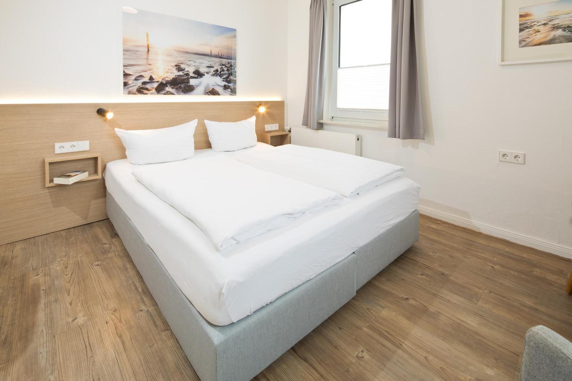 Haus Menno Janssen - Doppelzimmer Norderney Luaran gambar